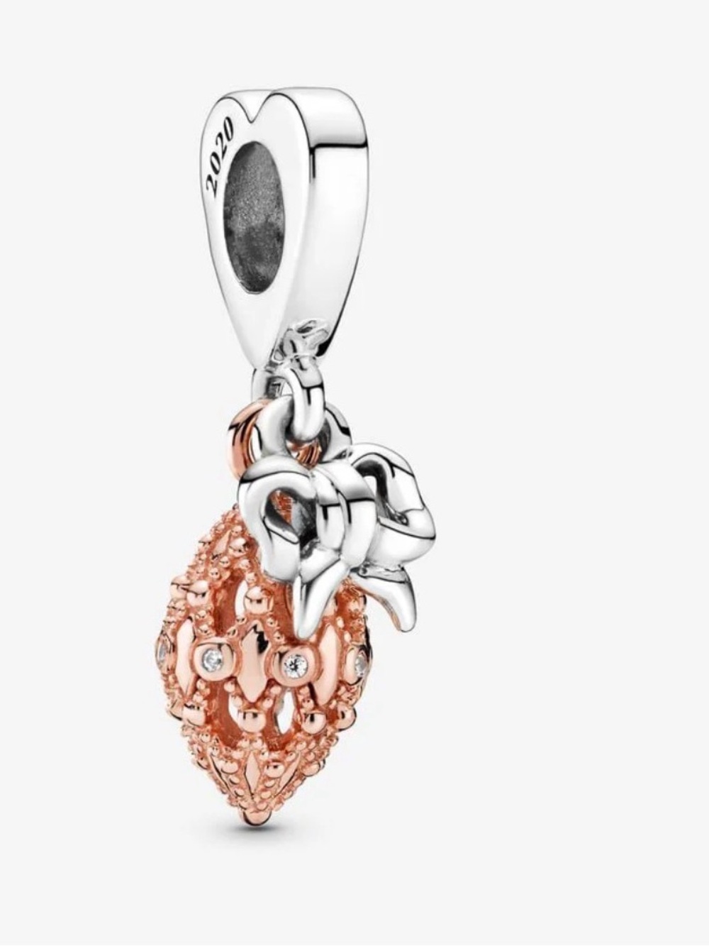Pandora Rose Gold & Sterling Silver Charm 2020